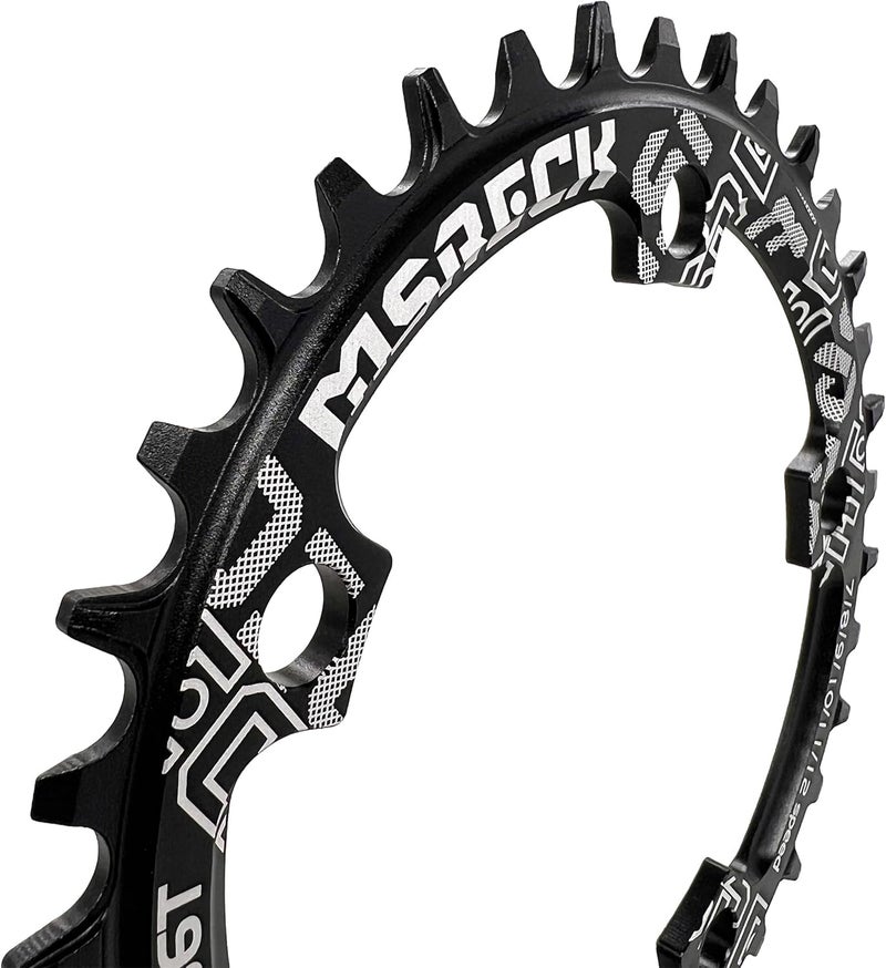MSRECK 110 BCD Narrow Wide Chainring 36T 38T 40T 42T 44T 46T 48T 50T 52T for 7 to 12 Speed Road Bike - Image 5